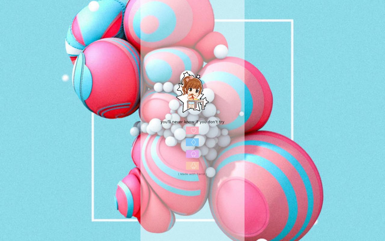 Carrd profile picture for @kirameki